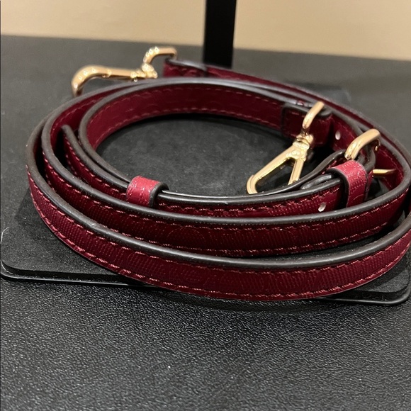 GUESS | “Black Cherry Valento” Mini Satchel w/ Iconic Bag Charms & Crossbody - Picture 10 of 16